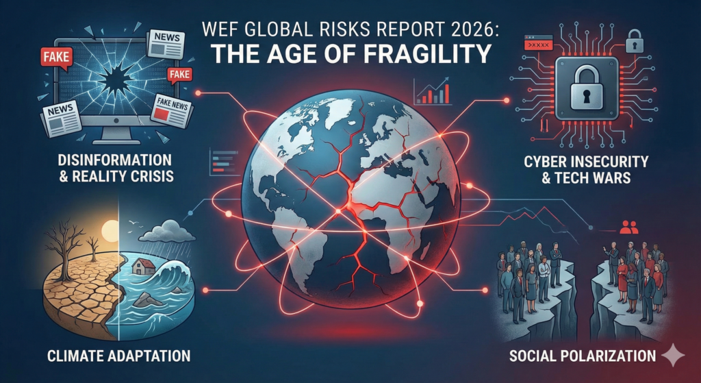 #WEF2026, #KüreselRiskler, #StratejikPlanlama, #Dezenformasyon, #SiberGüvenlik, #TedarikZinciri, #Davos2026